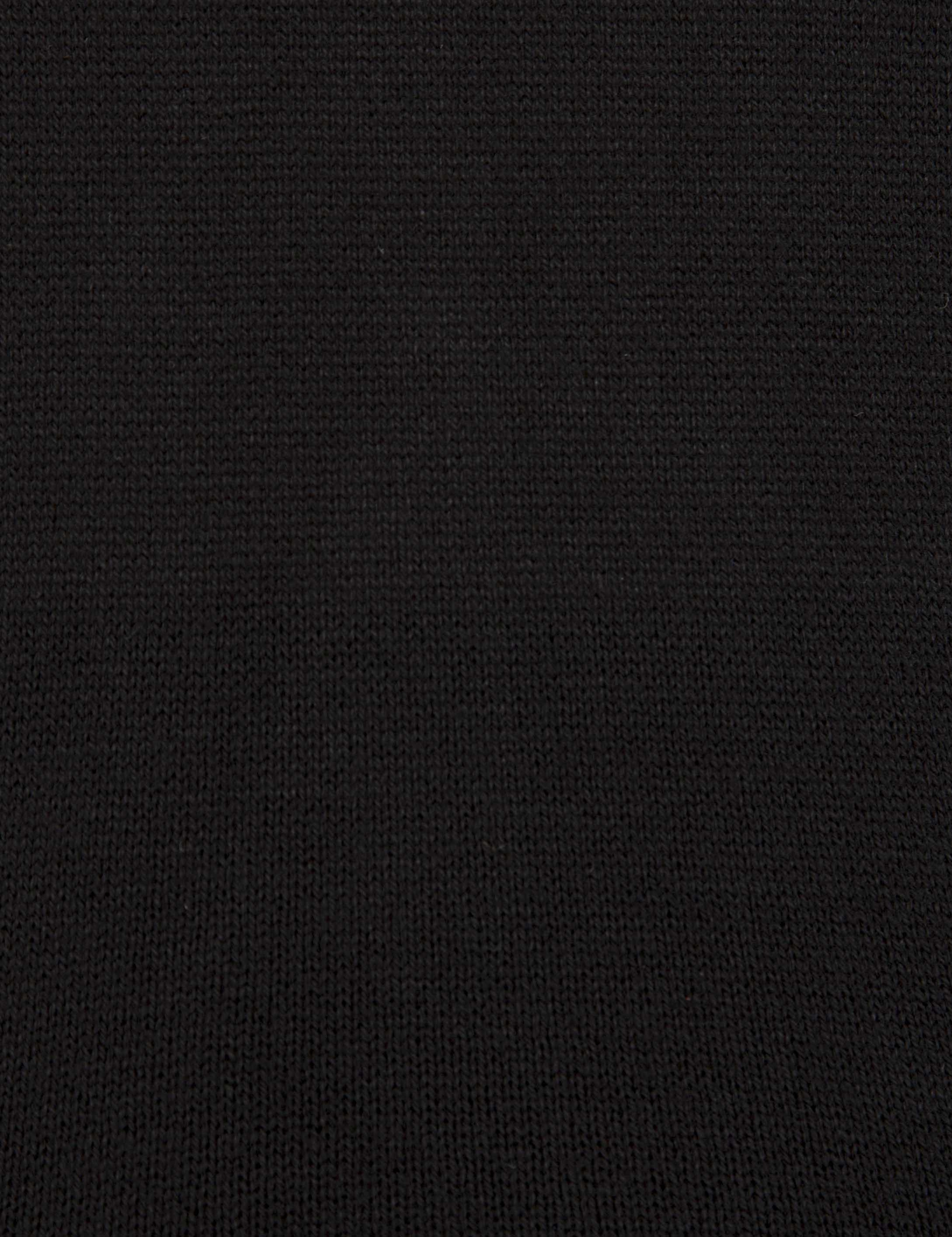 Siyah Slim Fit Kazak