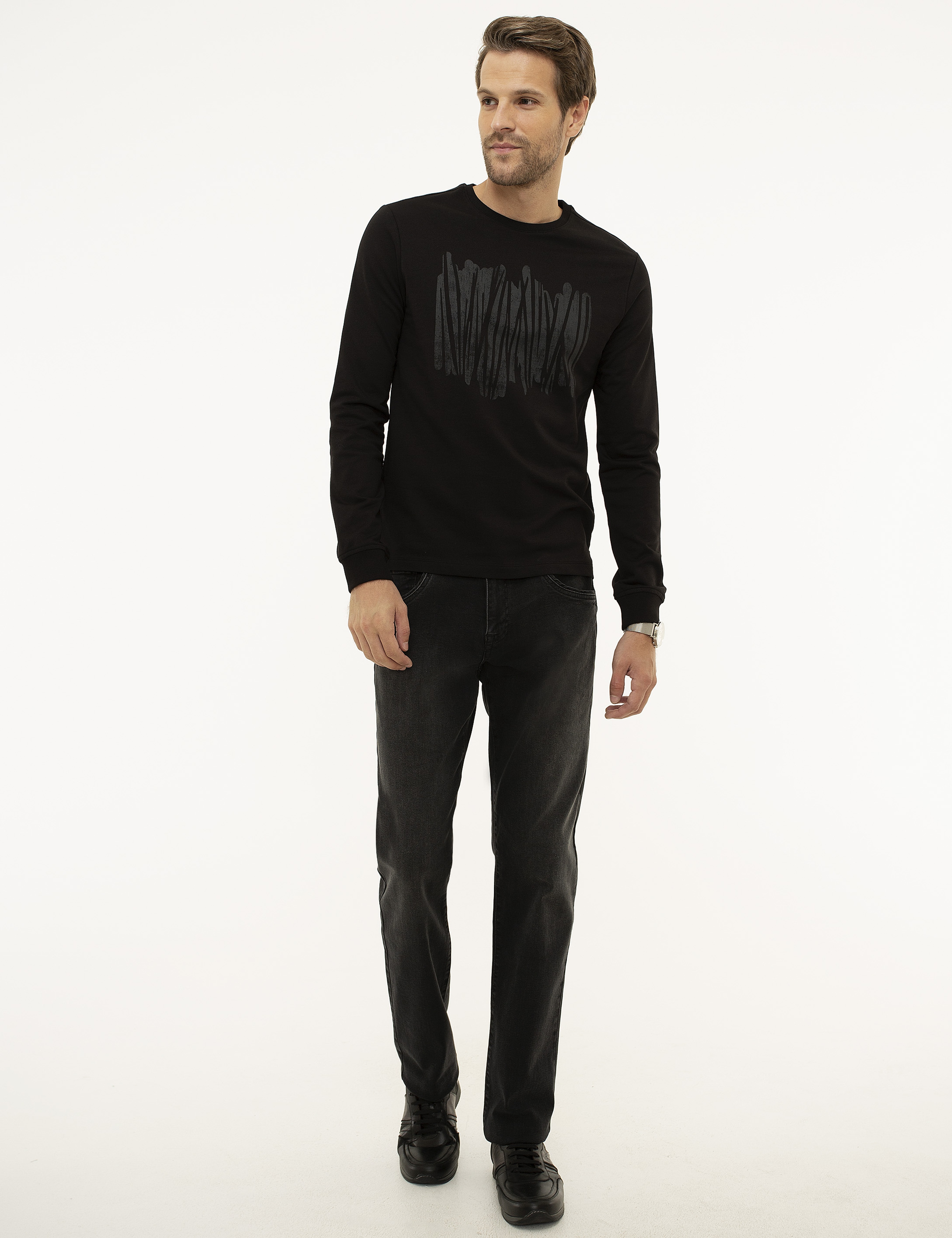 Füme Regular Fit Jean Pantolon - Image 1