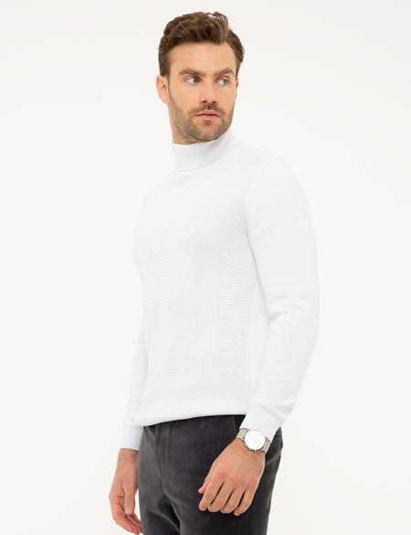 Beyaz Triko Kazak - 50211559001