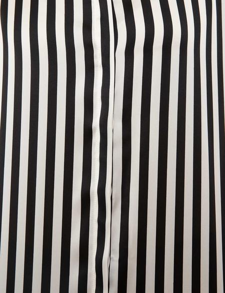 Siyah Çizgili Uzun Kollu Gömlek - 50209163016