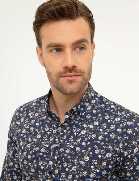 Lacivert Slim Fit Gömlek - 50209266001