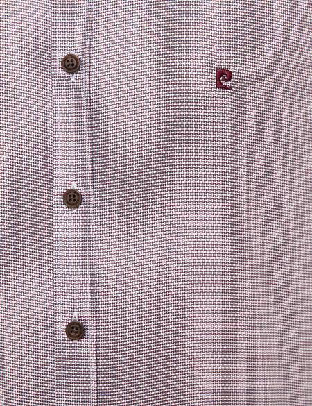 Bordo Slim Fit Uzun Kollu Gömlek - 50209268010