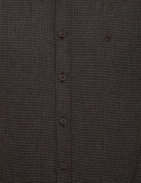 Kahverengi Slim Fit Gömlek - 50209598020