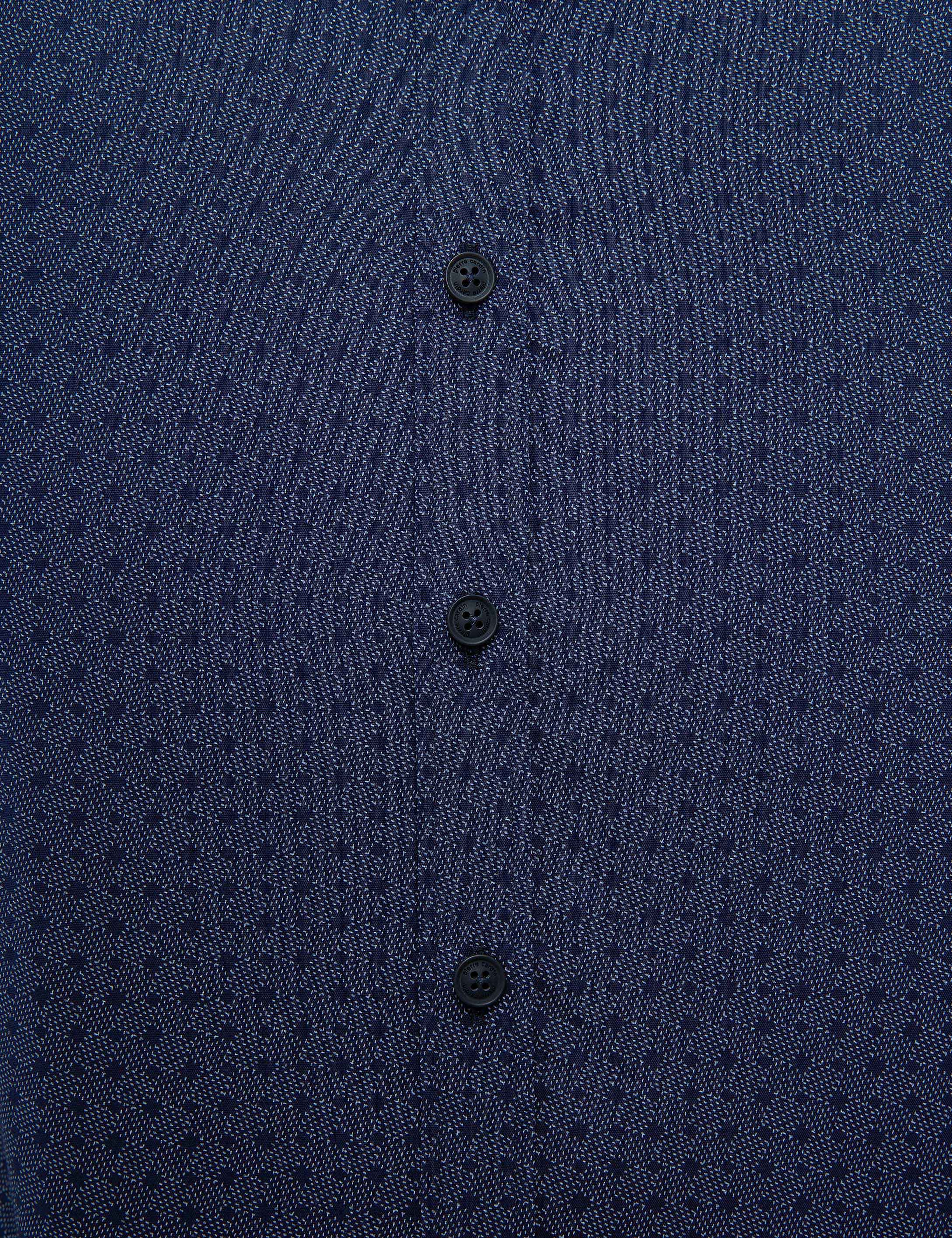 Lacivert Slim Fit Gömlek - Image 6
