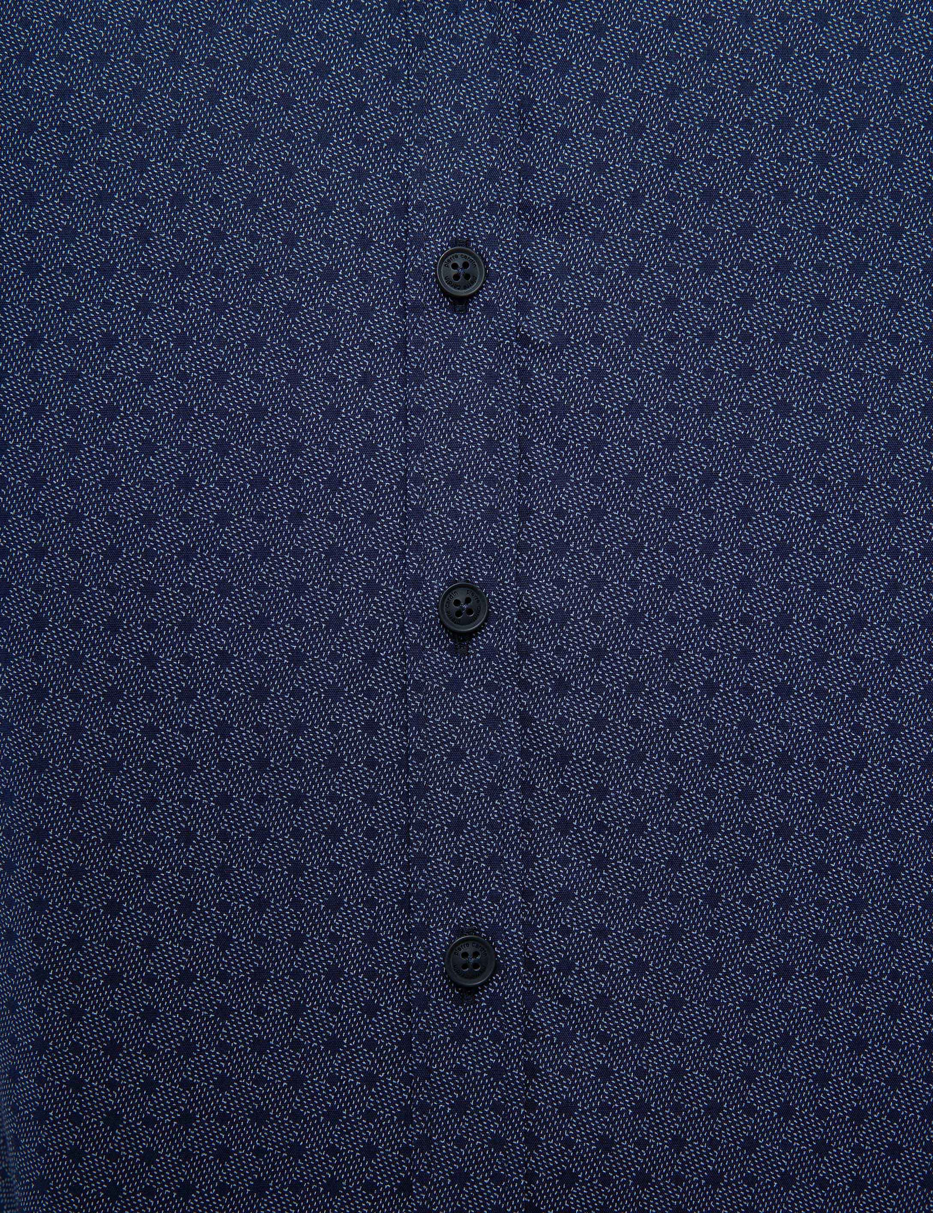 Lacivert Slim Fit Gömlek