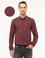 Bordo Slim Fit Gömlek