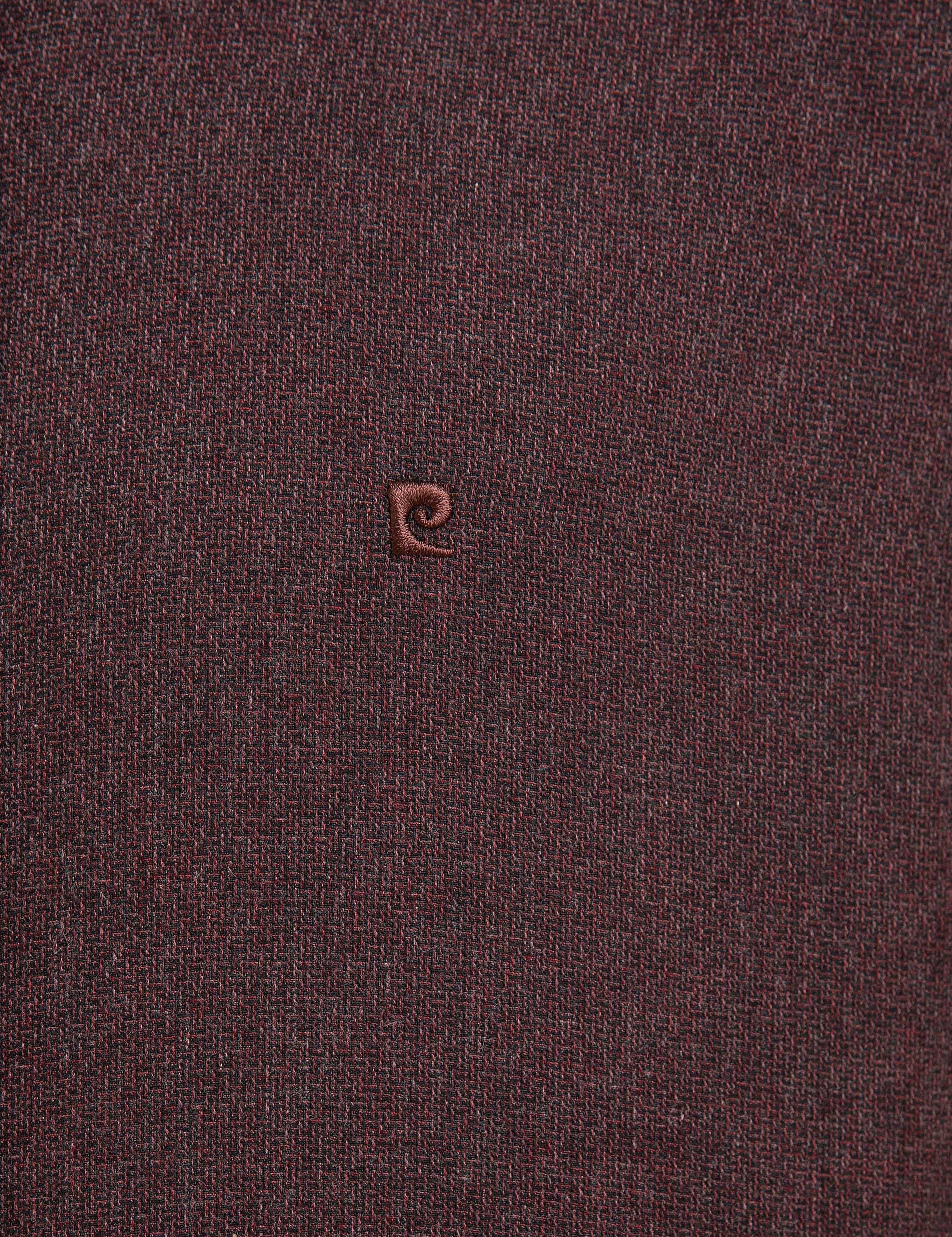 Bordo Slim Fit Gömlek