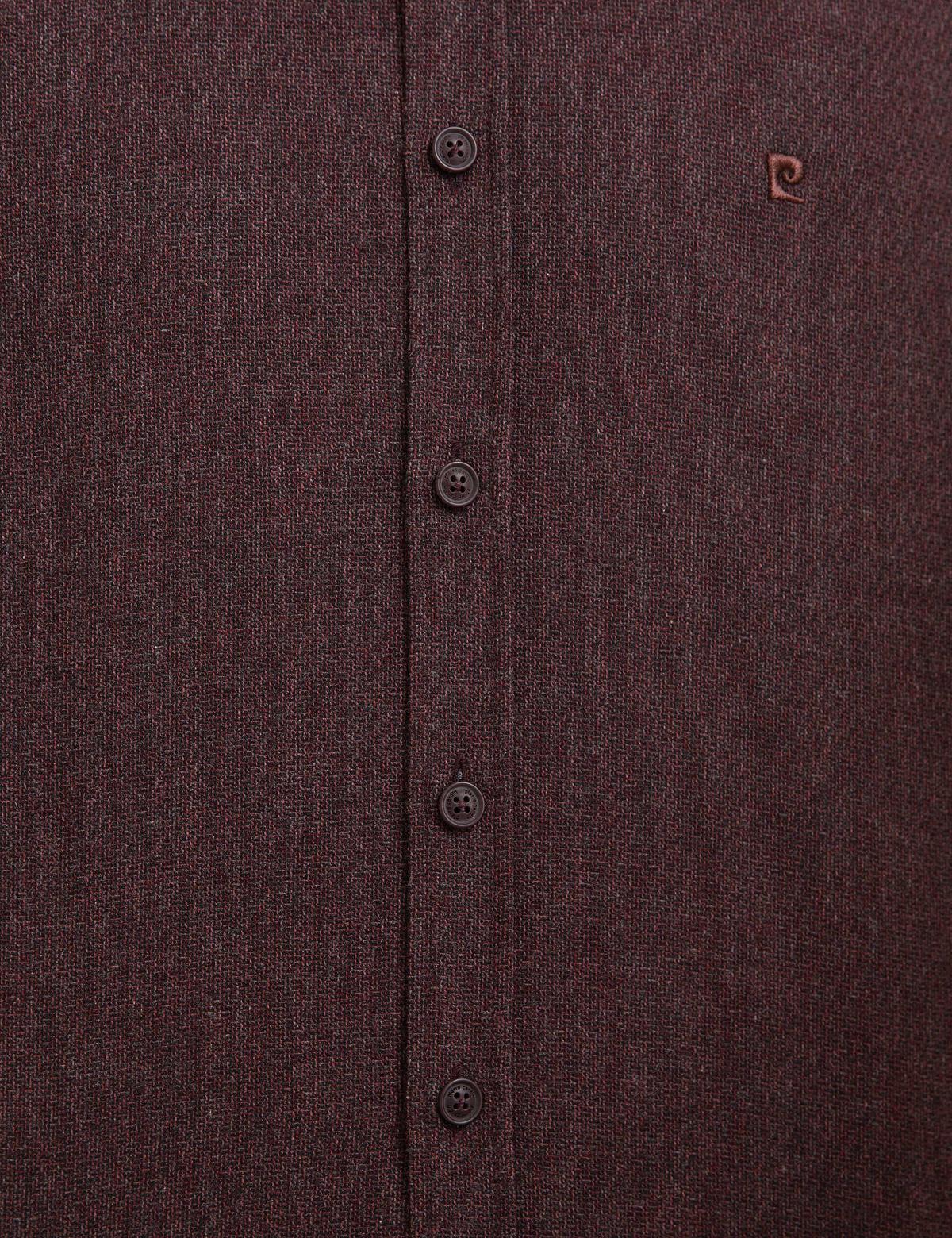 Bordo Slim Fit Gömlek - 50209638010