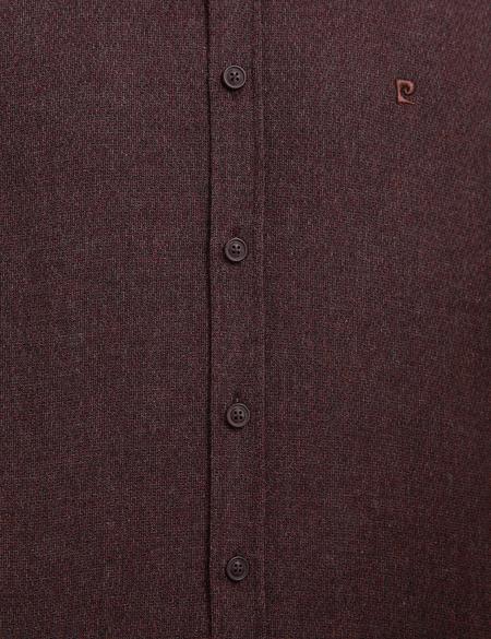 Bordo Slim Fit Gömlek - 50209638010