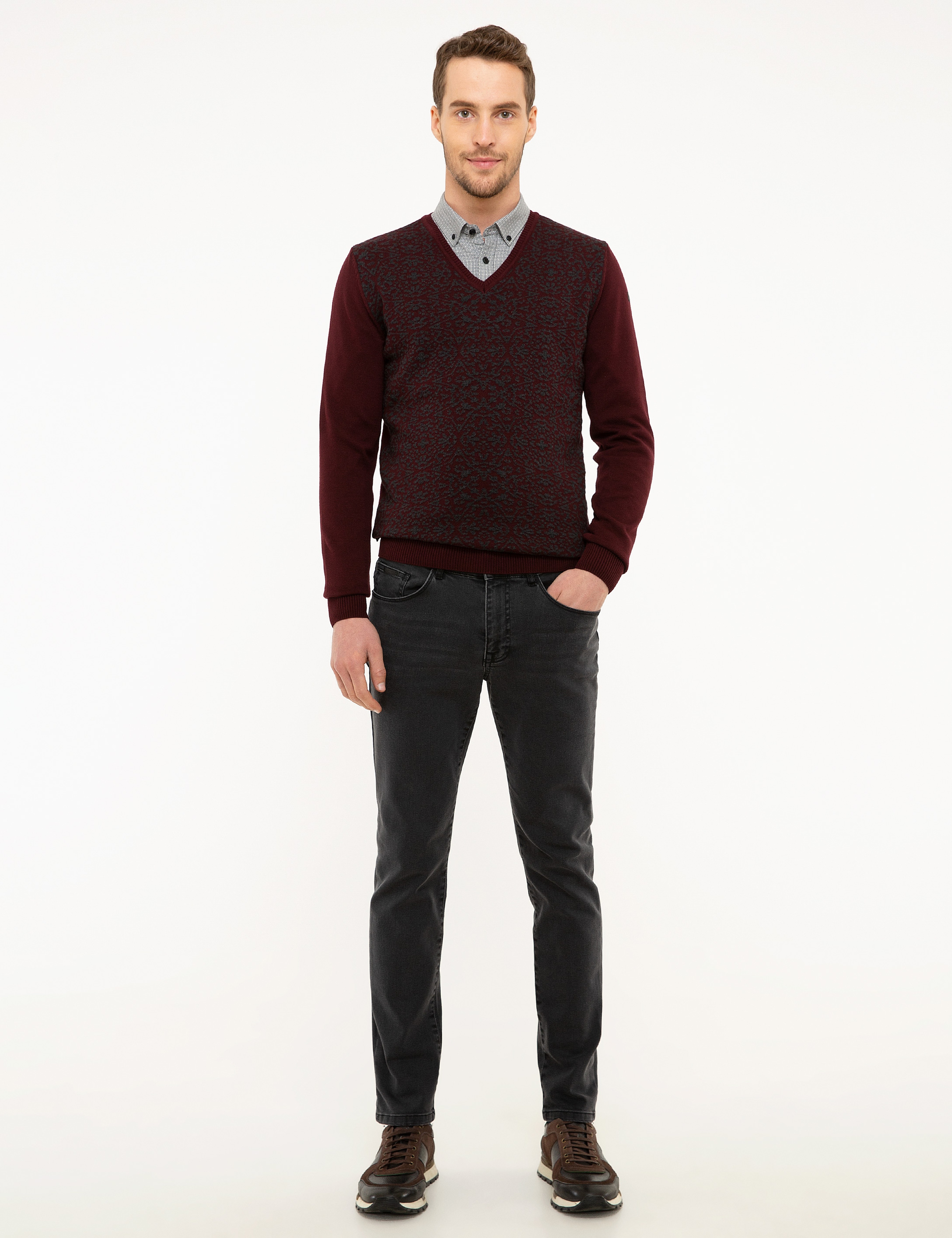 Gri Denim Pantolon