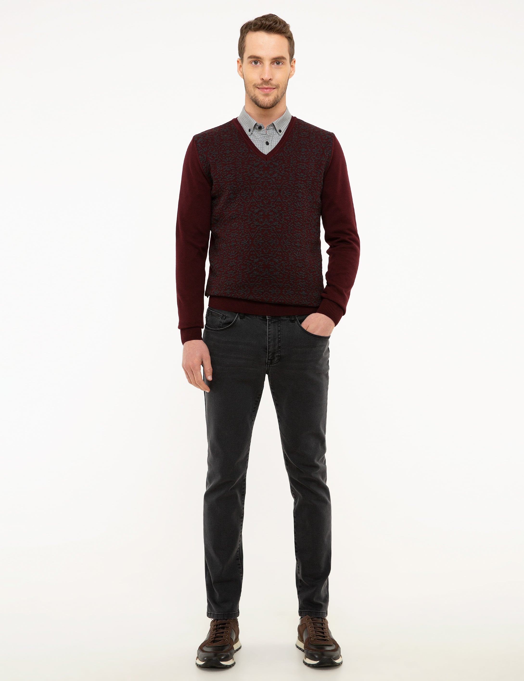 Gri Denim Pantolon