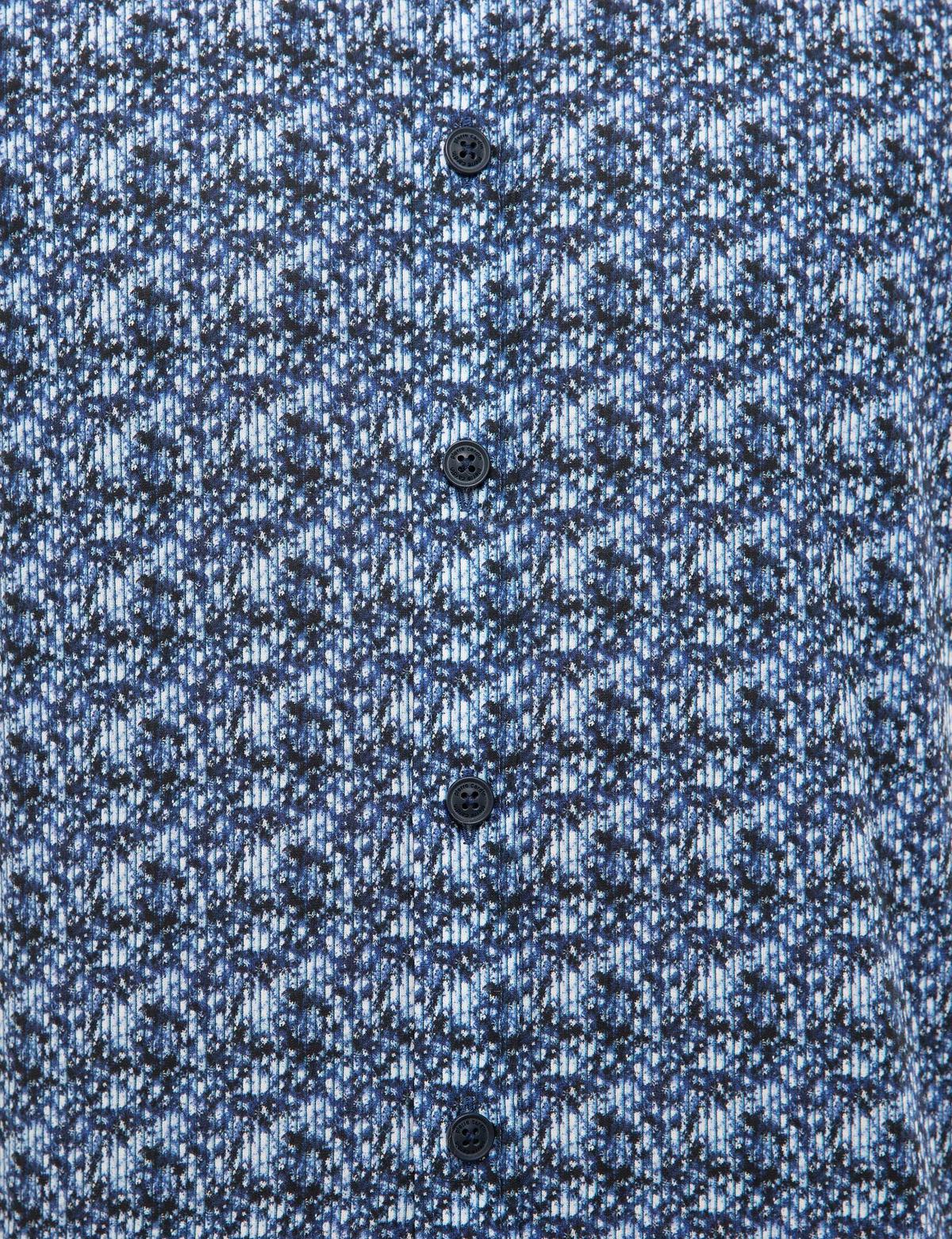 Lacivert Slim Fit Uzun Kollu Gömlek - 50213645009