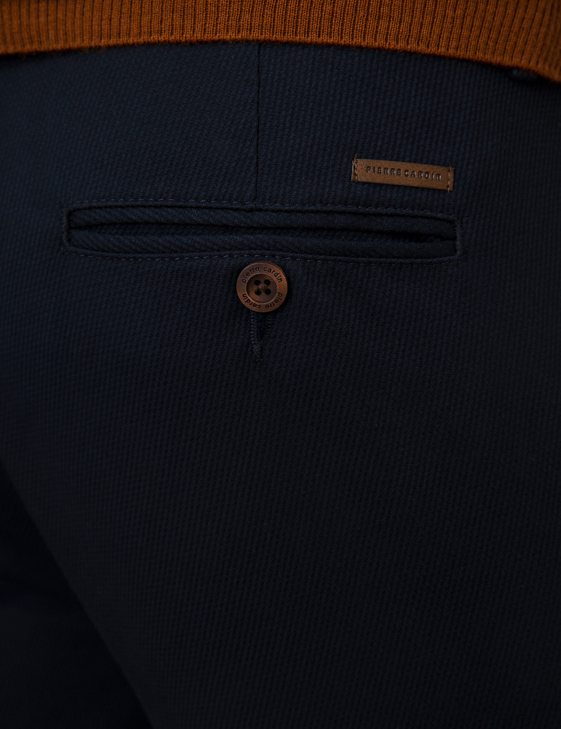 Lacivert Regular Fit Chino Pantolon