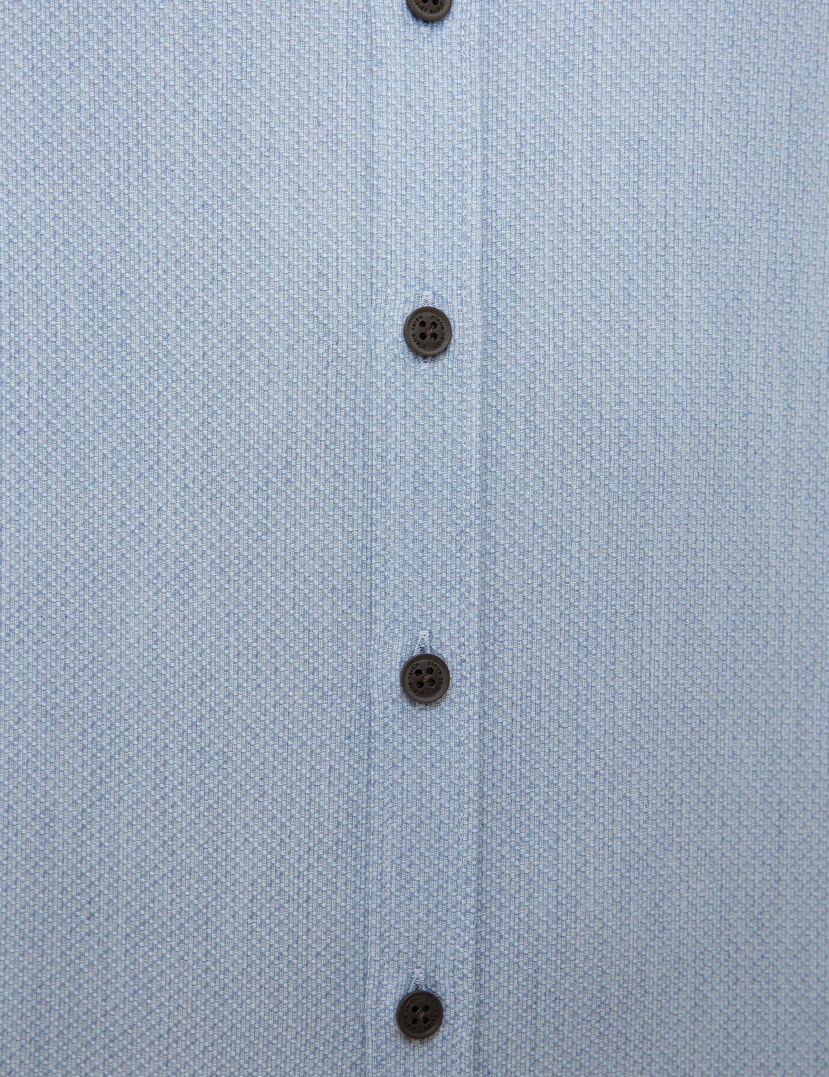 Açık Mavi Slim Fit Uzun Kollu Gömlek