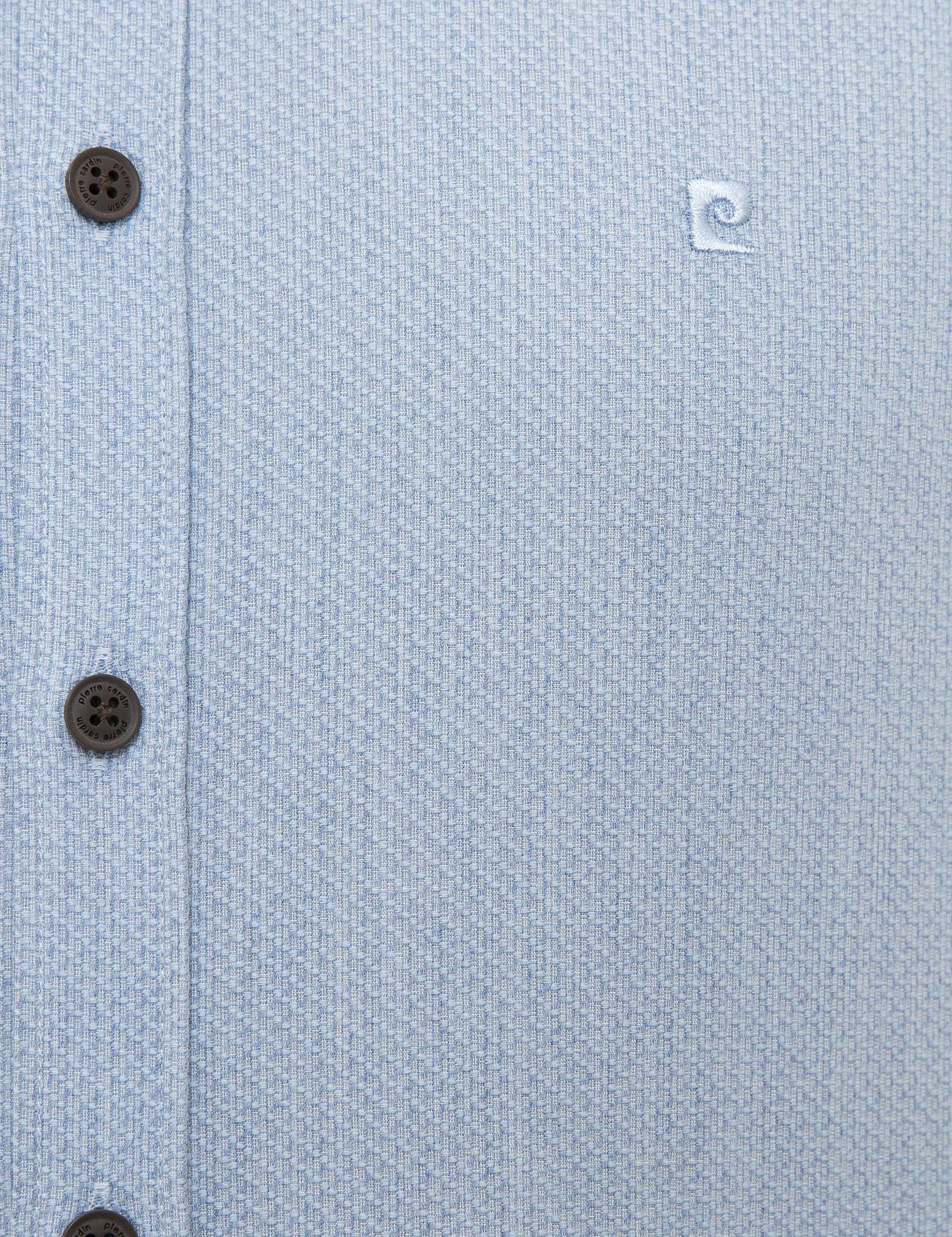 Açık Mavi Slim Fit Uzun Kollu Gömlek