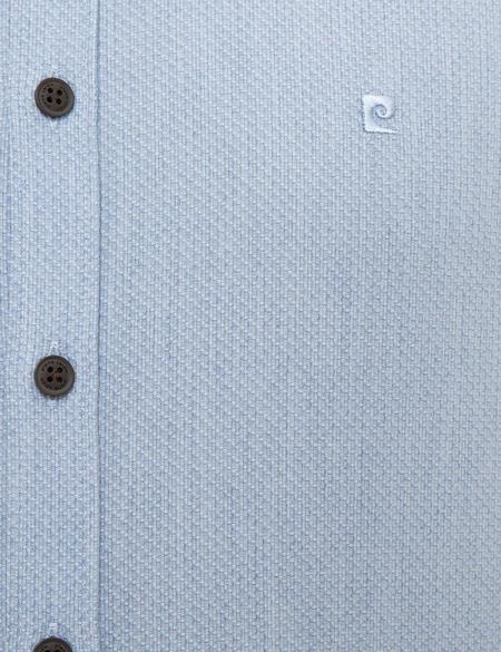 Açık Mavi Slim Fit Uzun Kollu Gömlek - 50209255017