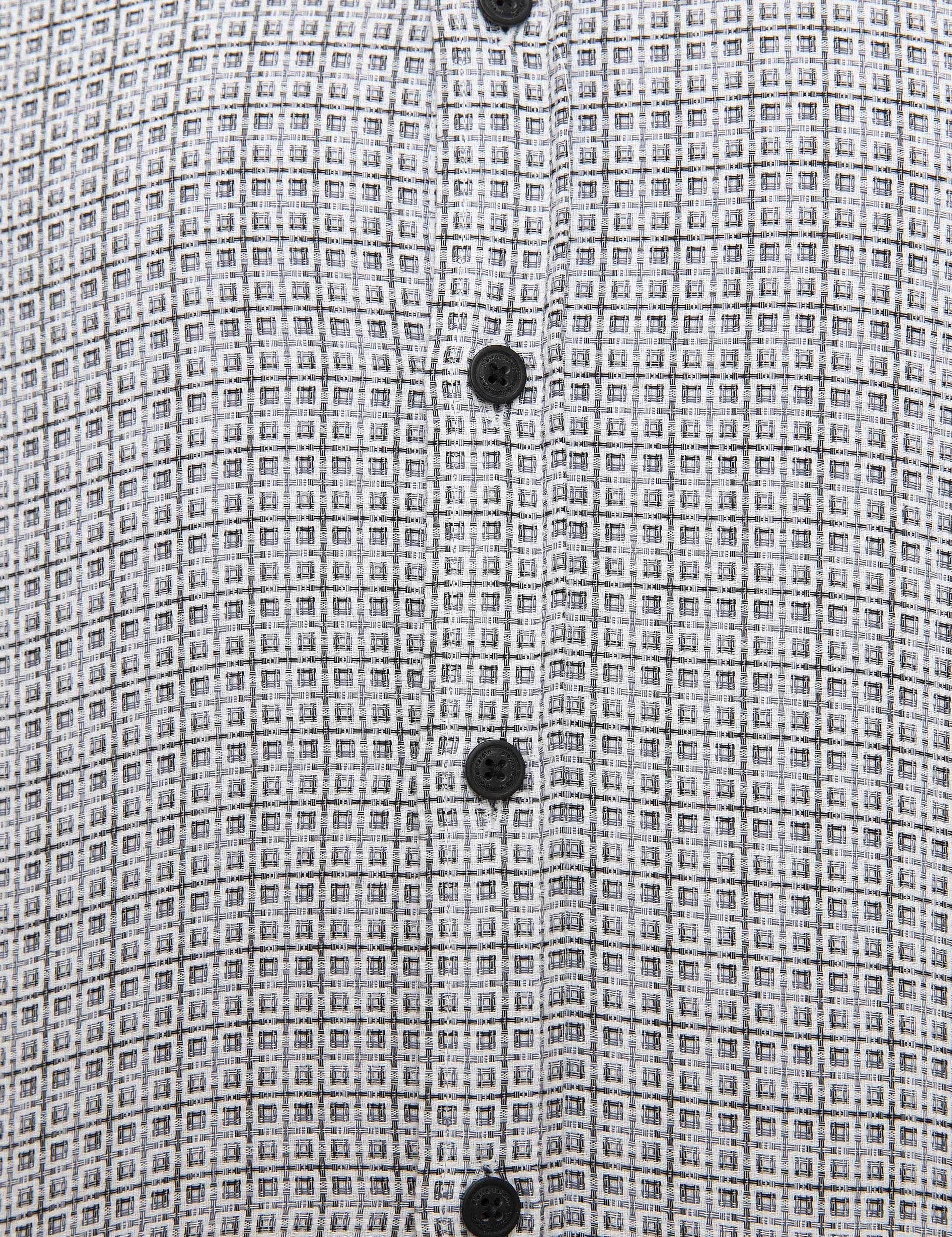 Gri Slim Fit Gömlek