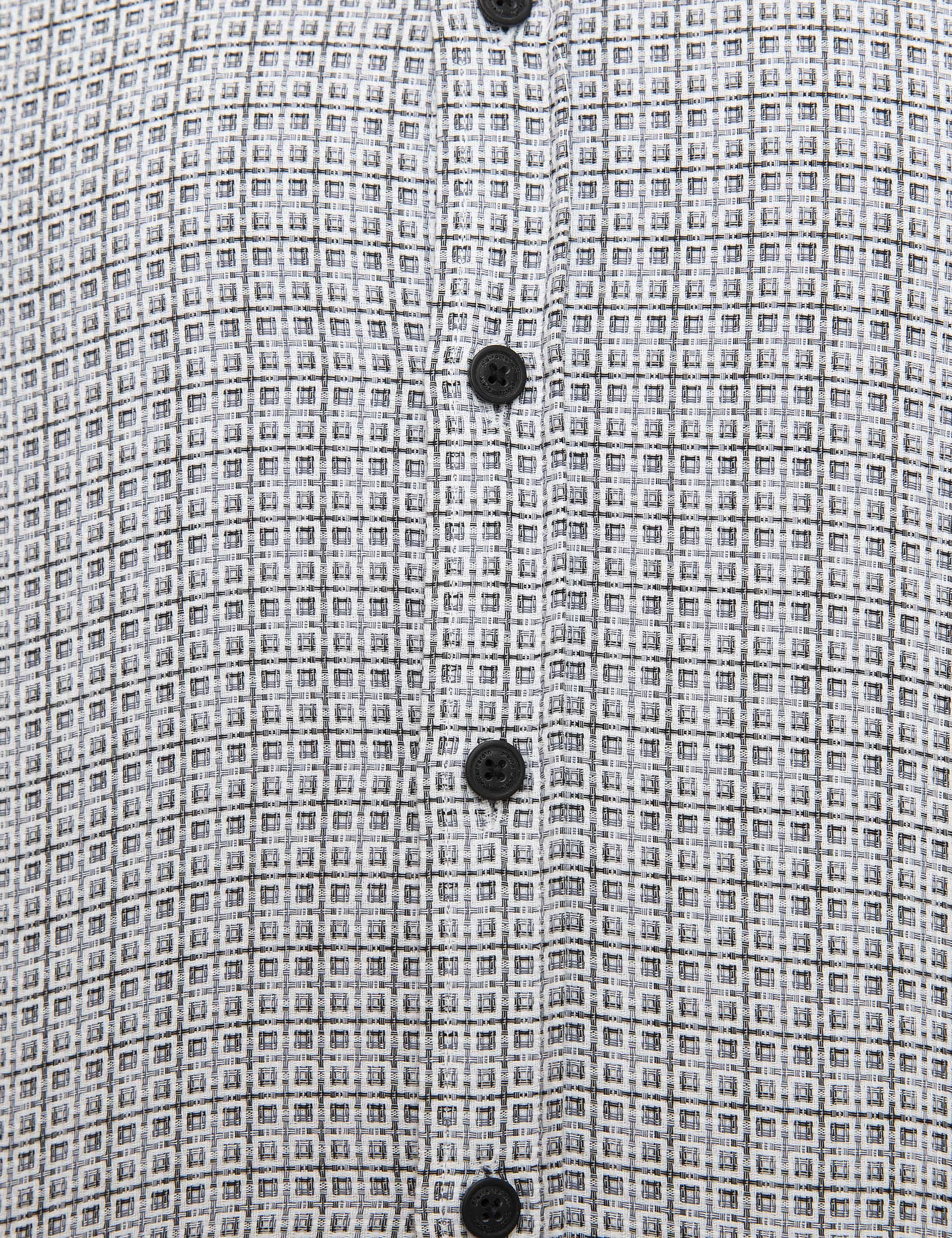 Gri Slim Fit Gömlek