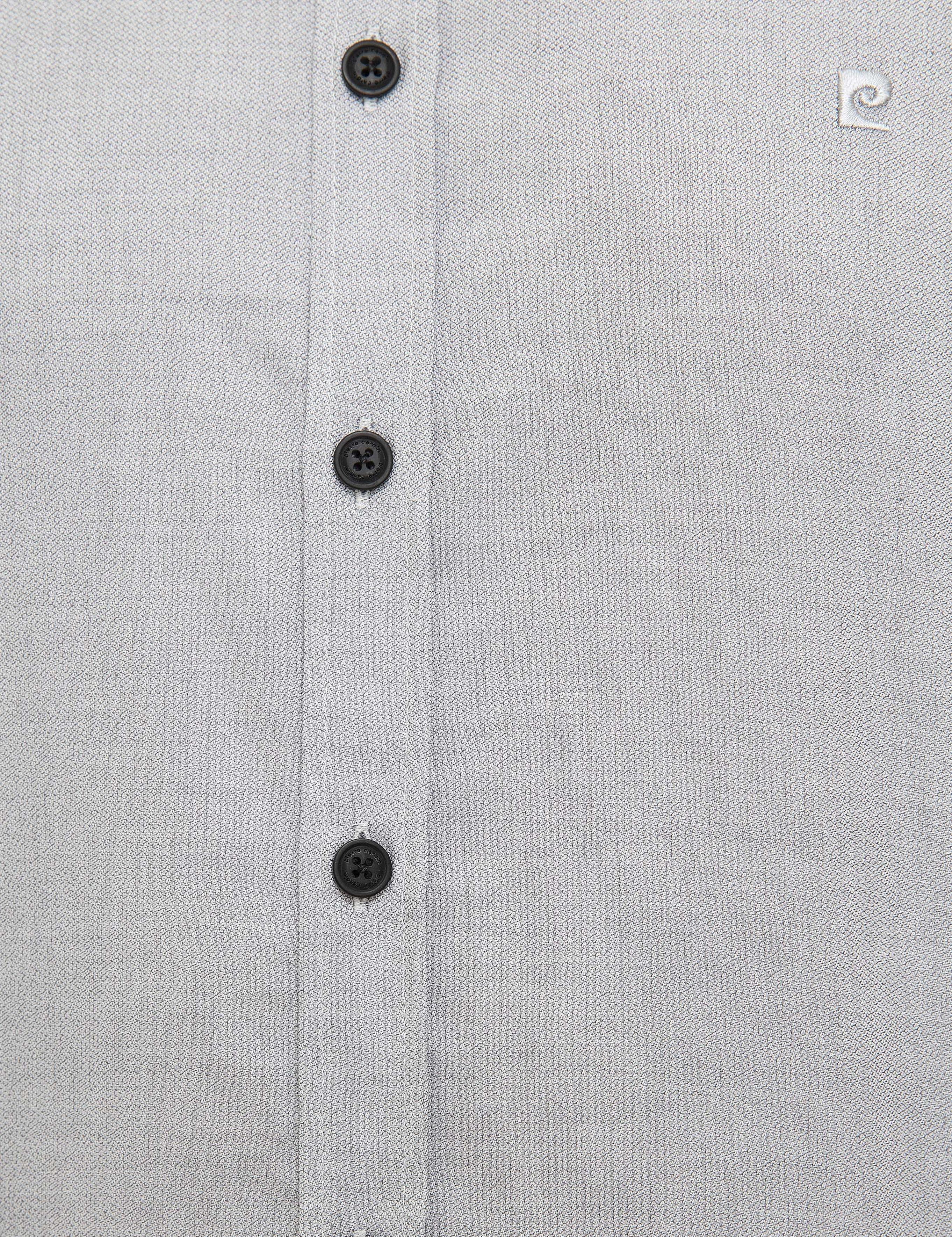 Gri Slim Fit Gömlek