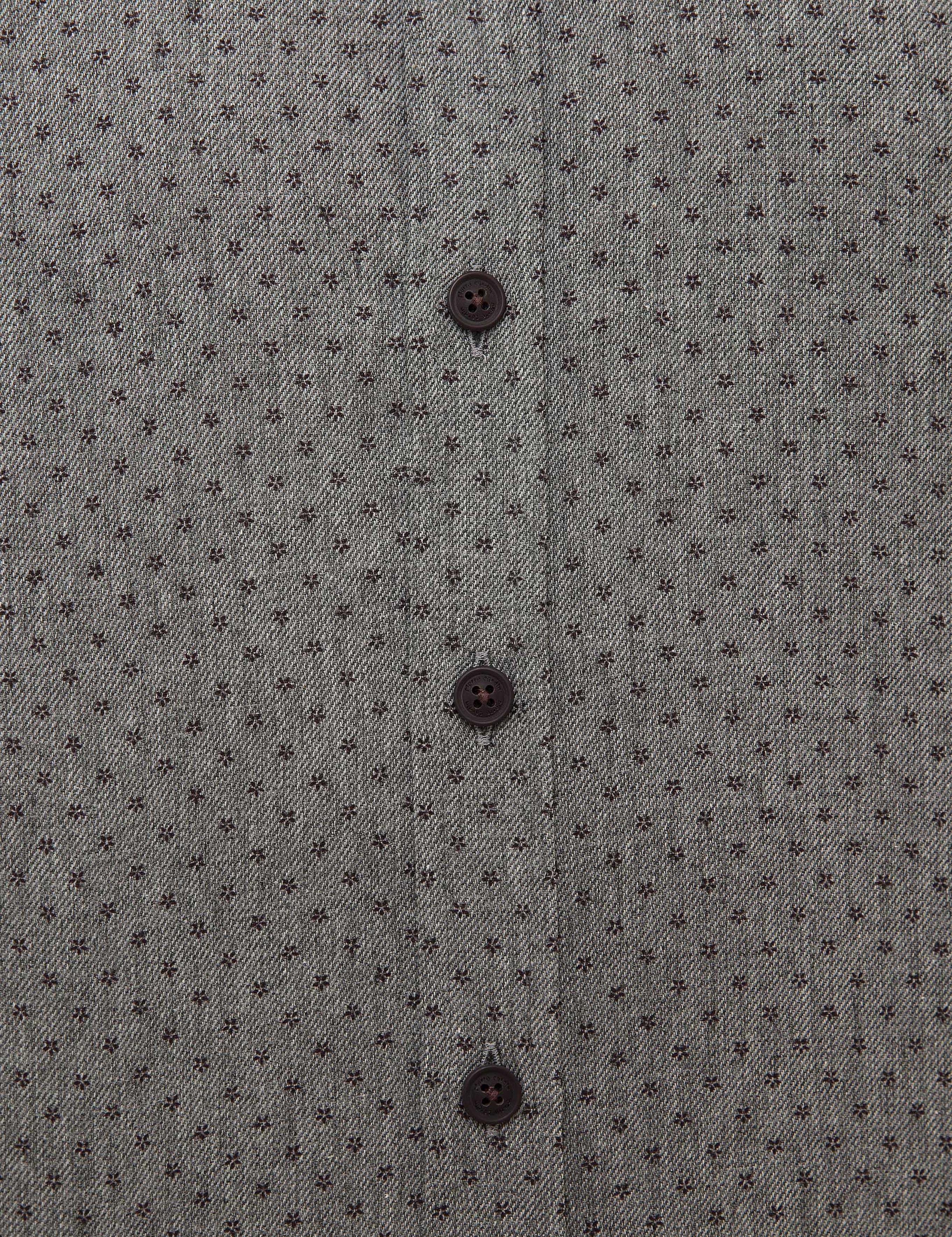 Gri Slim Fit Gömlek