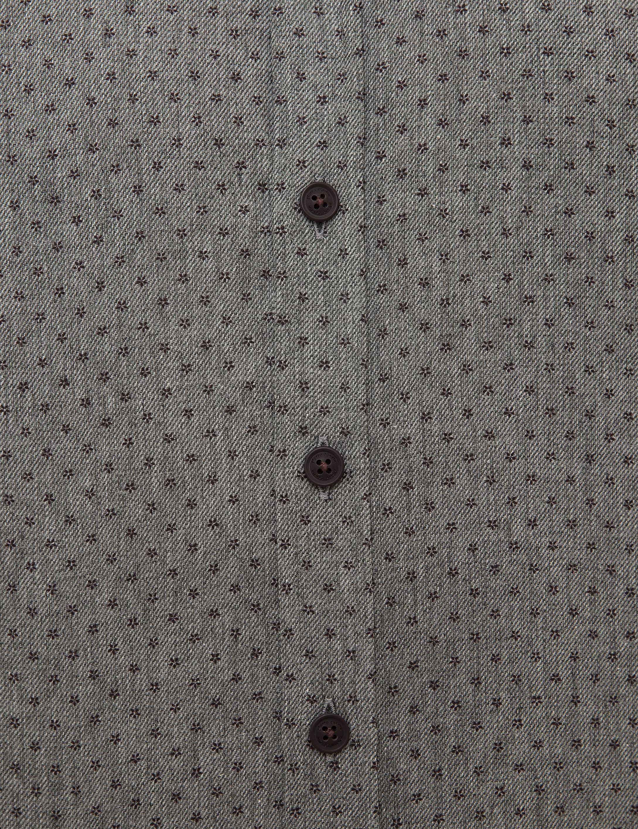 Gri Slim Fit Gömlek