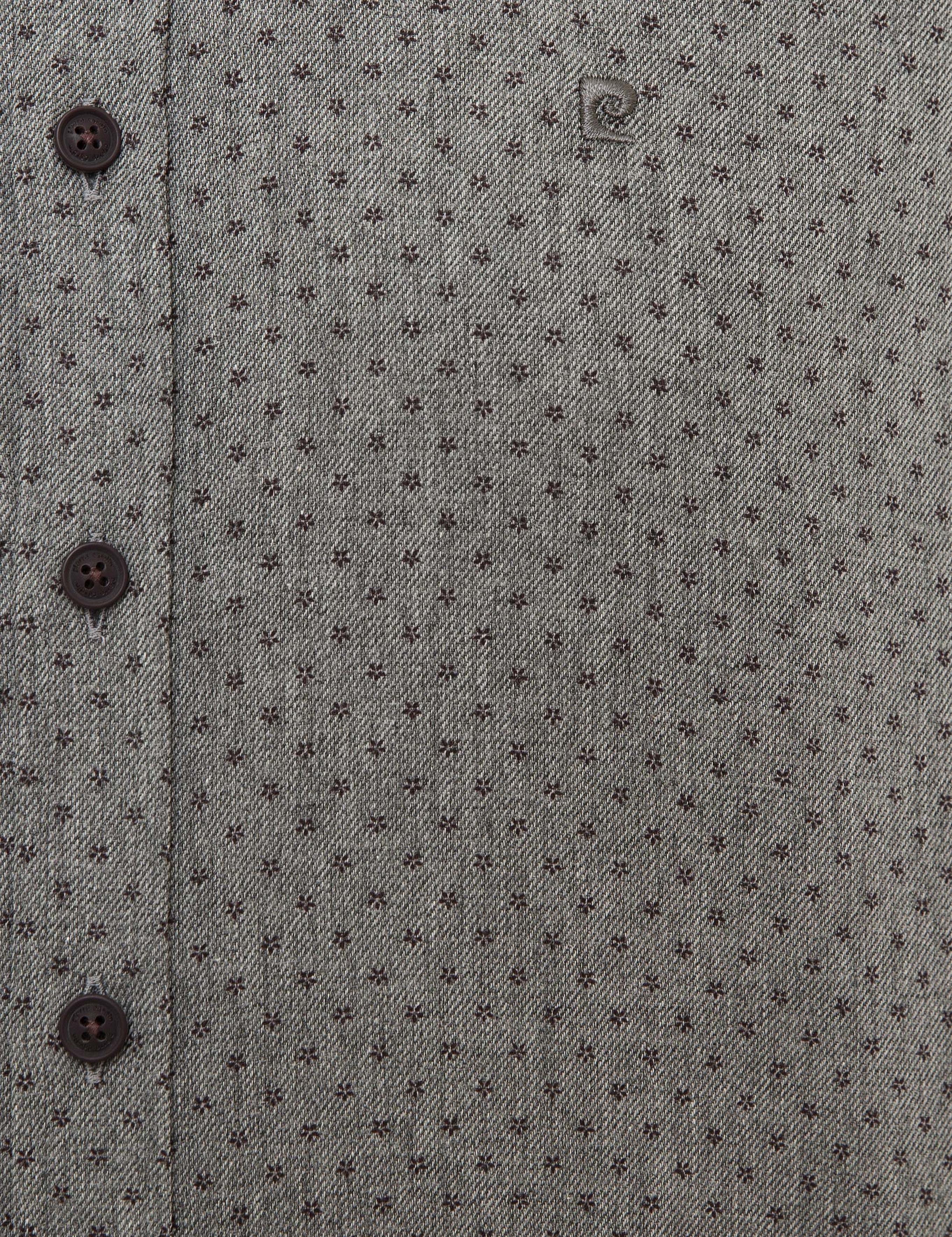 Gri Slim Fit Gömlek