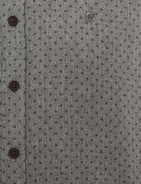 Gri Slim Fit Gömlek - 50209583012