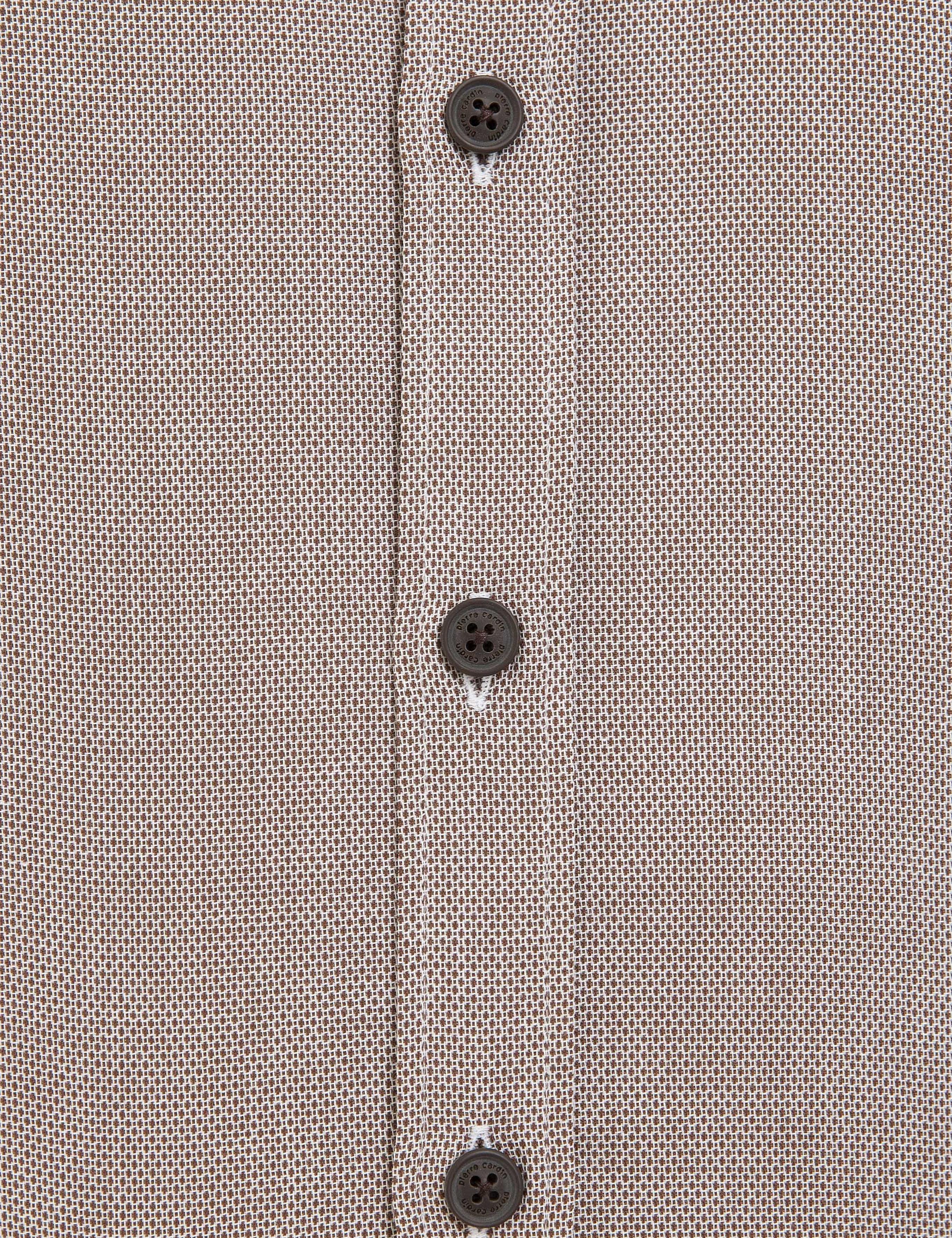 Kahverengi Slim Fit Gömlek