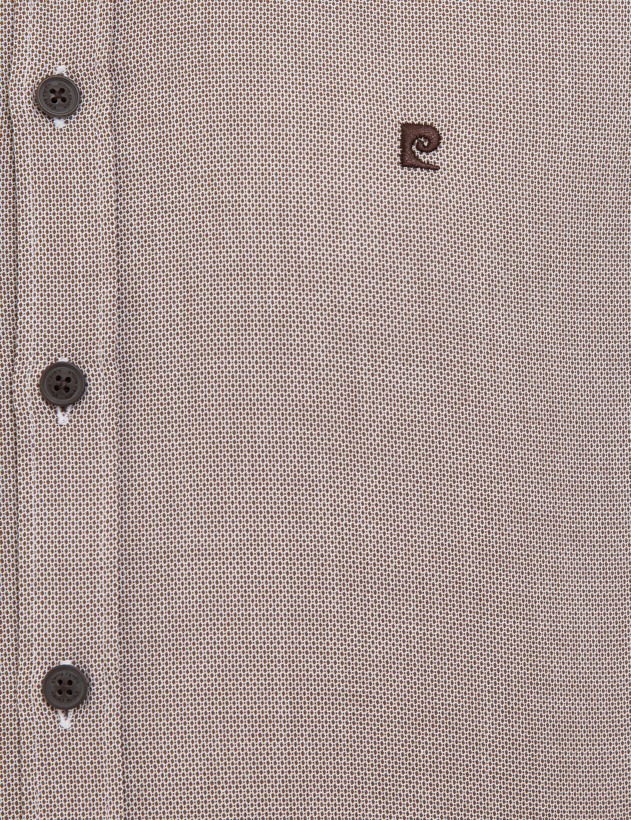 Kahverengi Slim Fit Gömlek