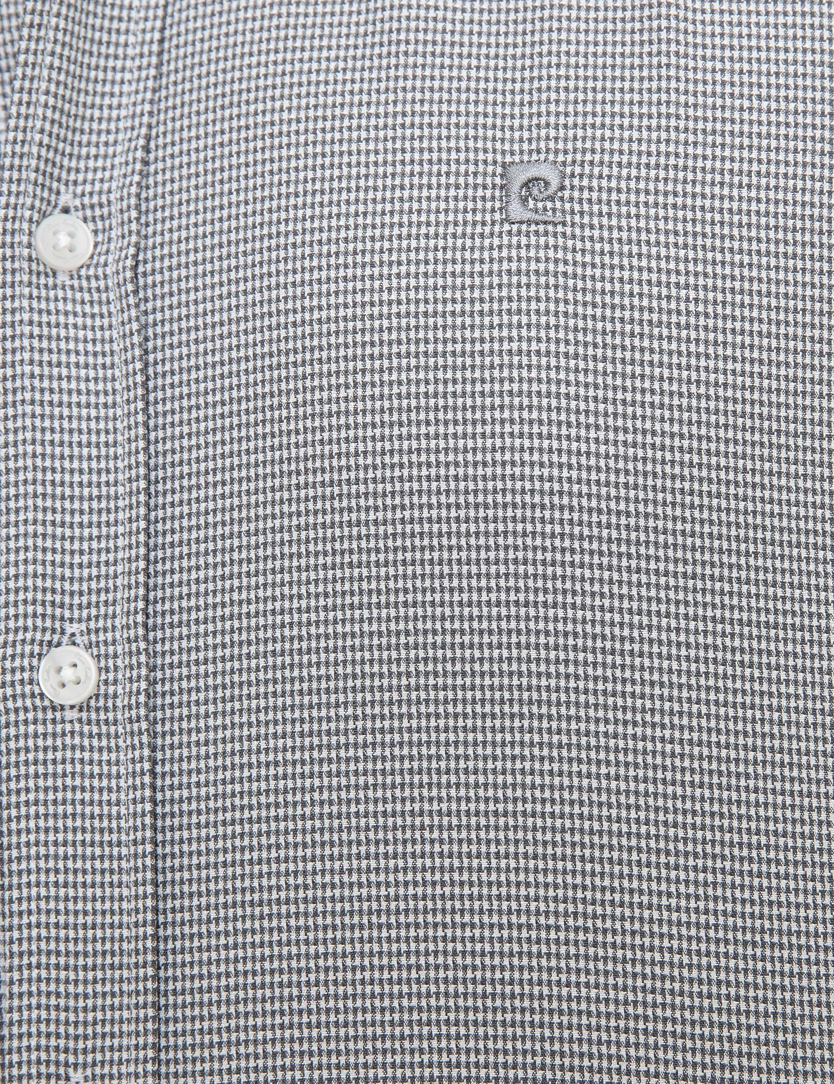 Gri Slim Fit Gömlek