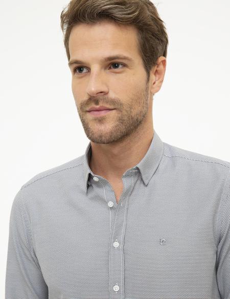 Gri Slim Fit Gömlek - 50209624010