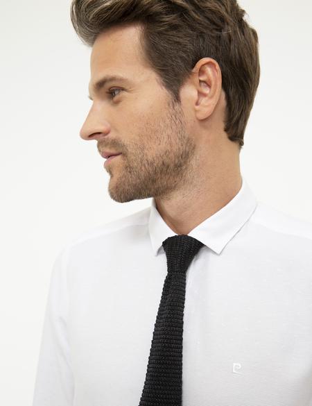 Beyaz Slim Fit Uzun Kollu Gömlek - 50209660007