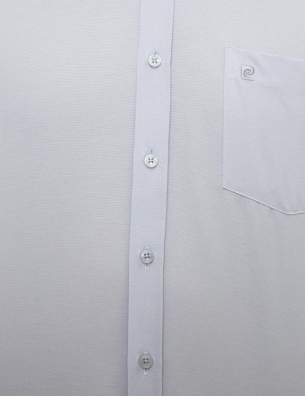 Gri Regular Fit Armürlü Gömlek - 50209663019