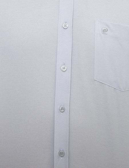 Gri Regular Fit Armürlü Gömlek - 50209663019