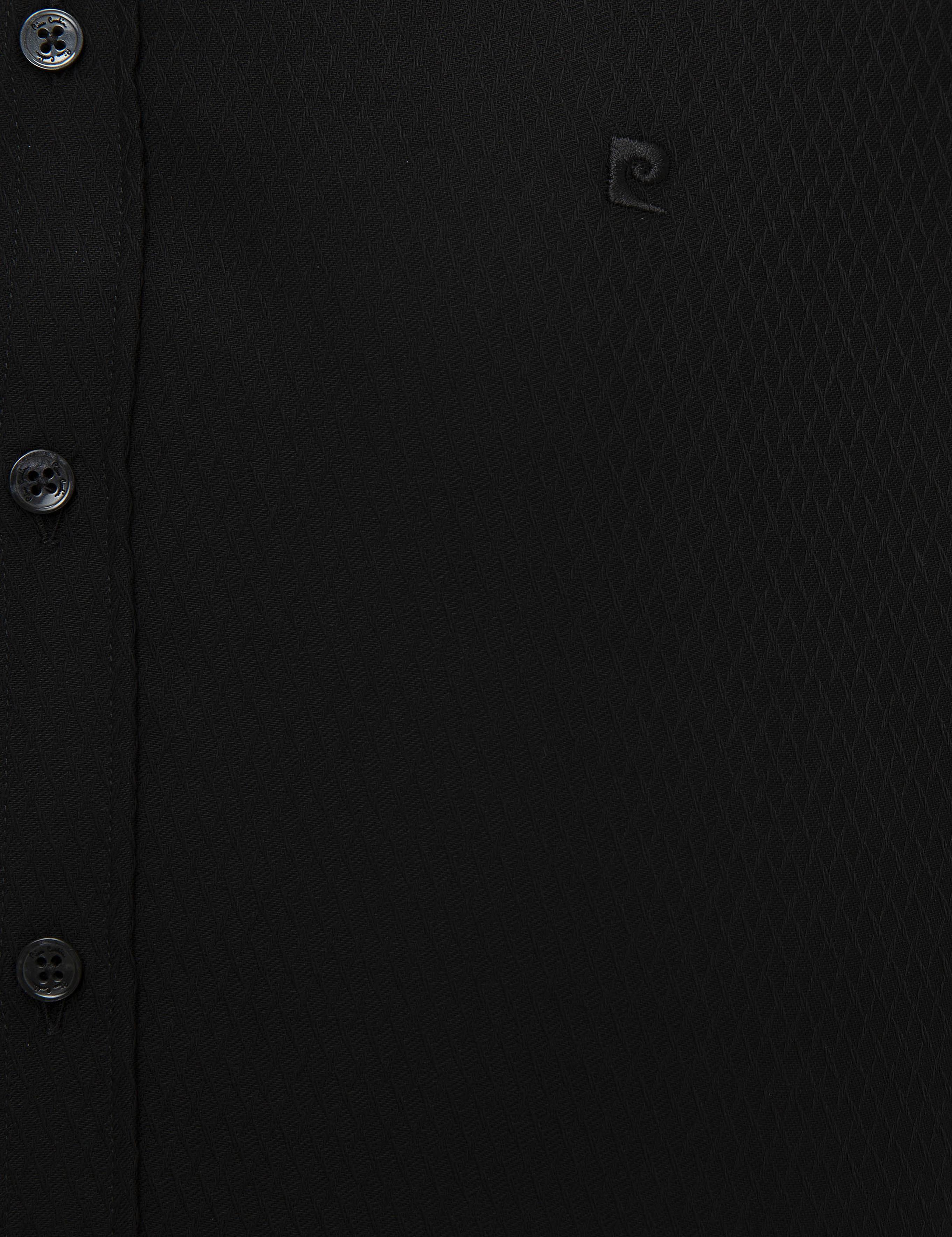 Siyah Slim Fit Gömlek