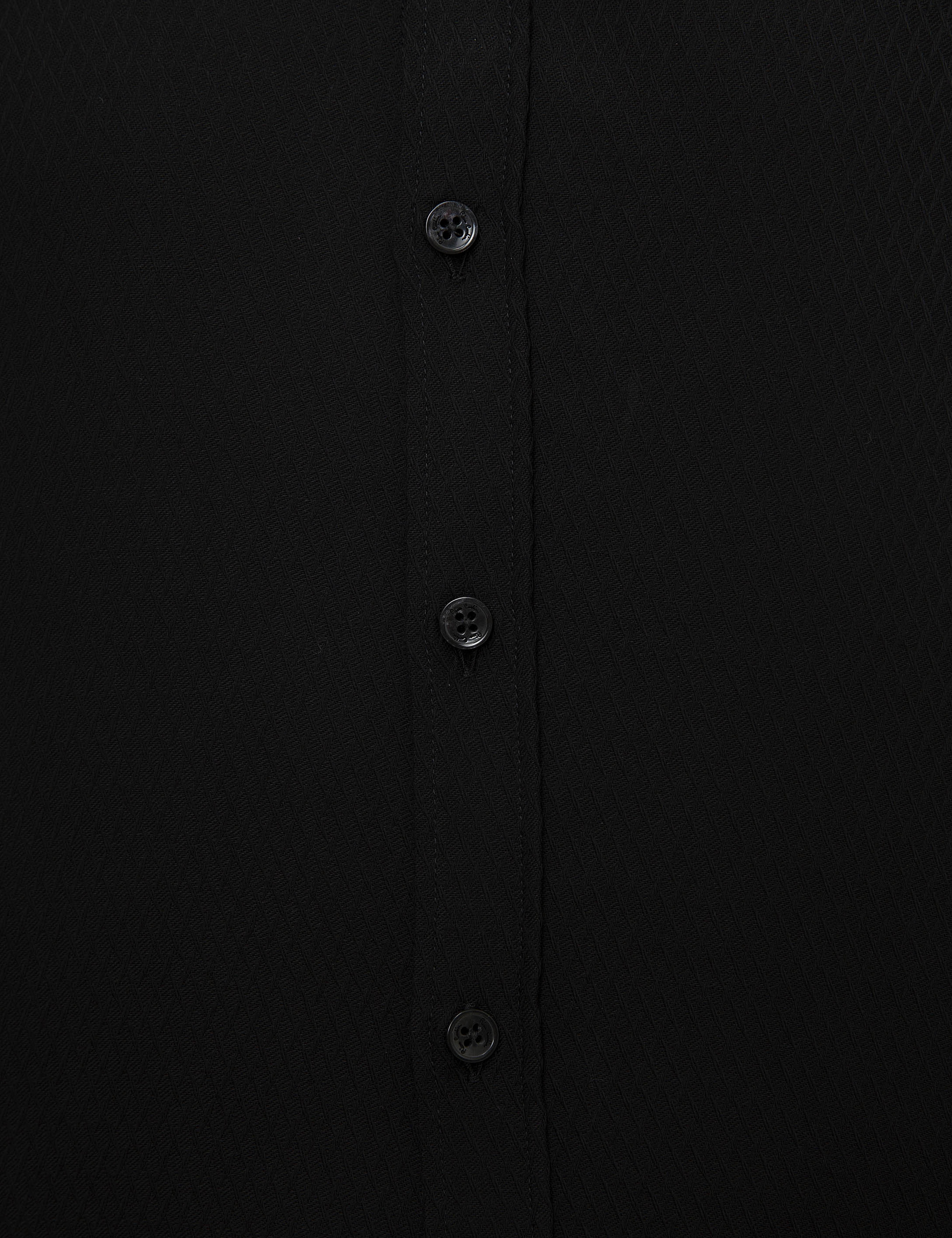 Siyah Slim Fit Gömlek