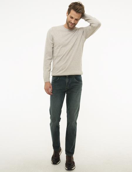 Haki Slim Fit Denim Pantolon - 50210434037