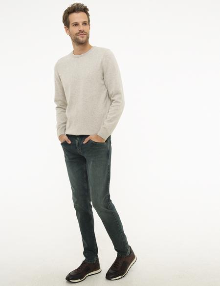 Haki Slim Fit Denim Pantolon - 50210434037