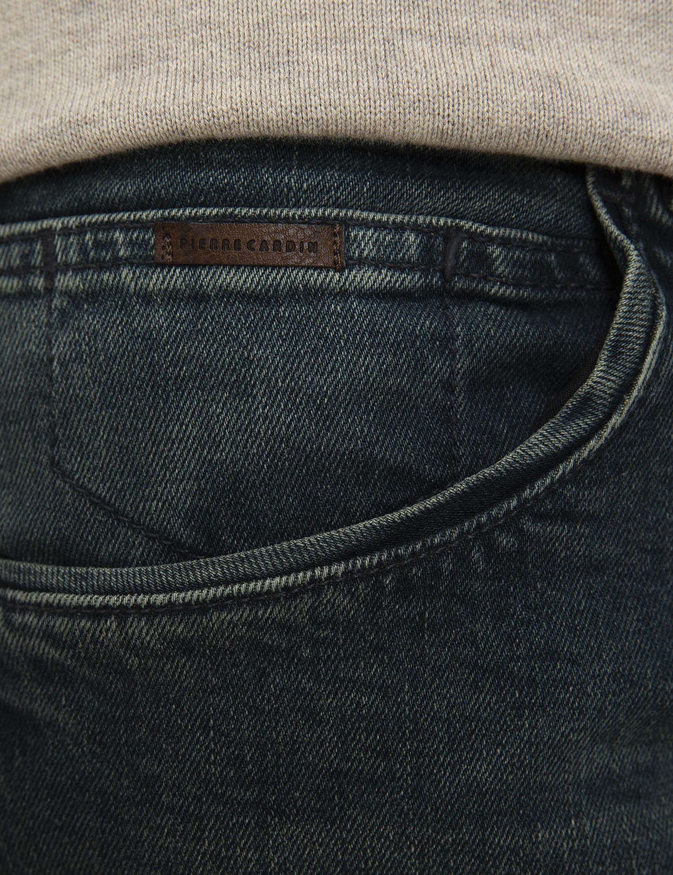 Haki Slim Fit Denim Pantolon