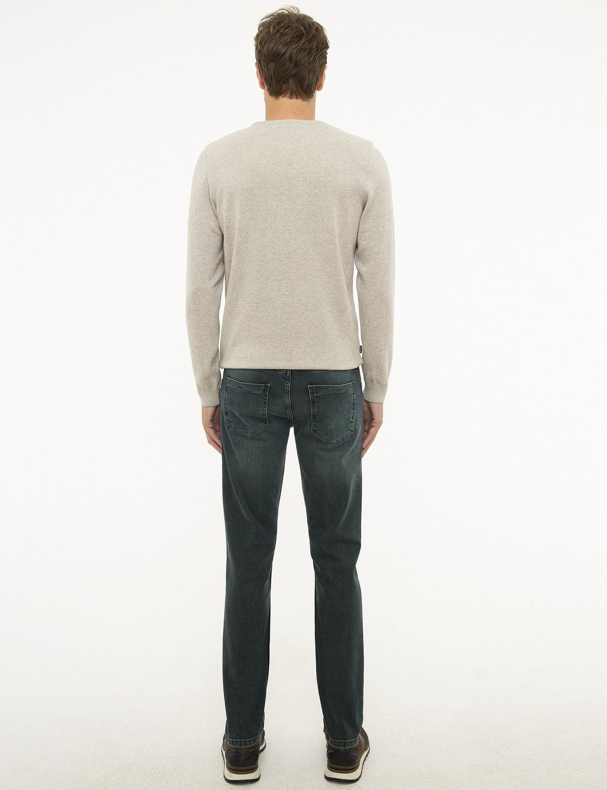 Haki Slim Fit Denim Pantolon - 50210434037