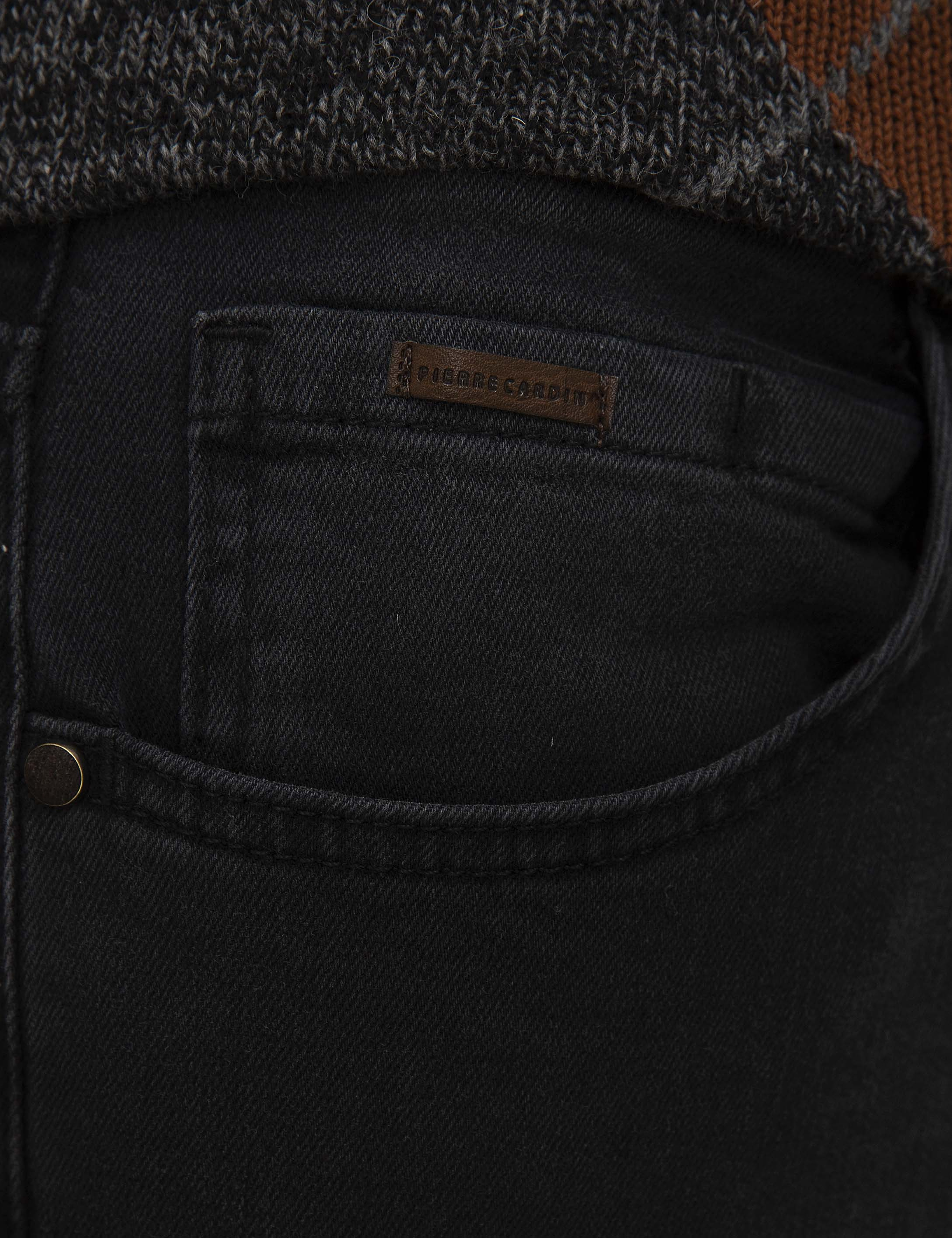 Antrasit Slim Fit Denim Pantolon