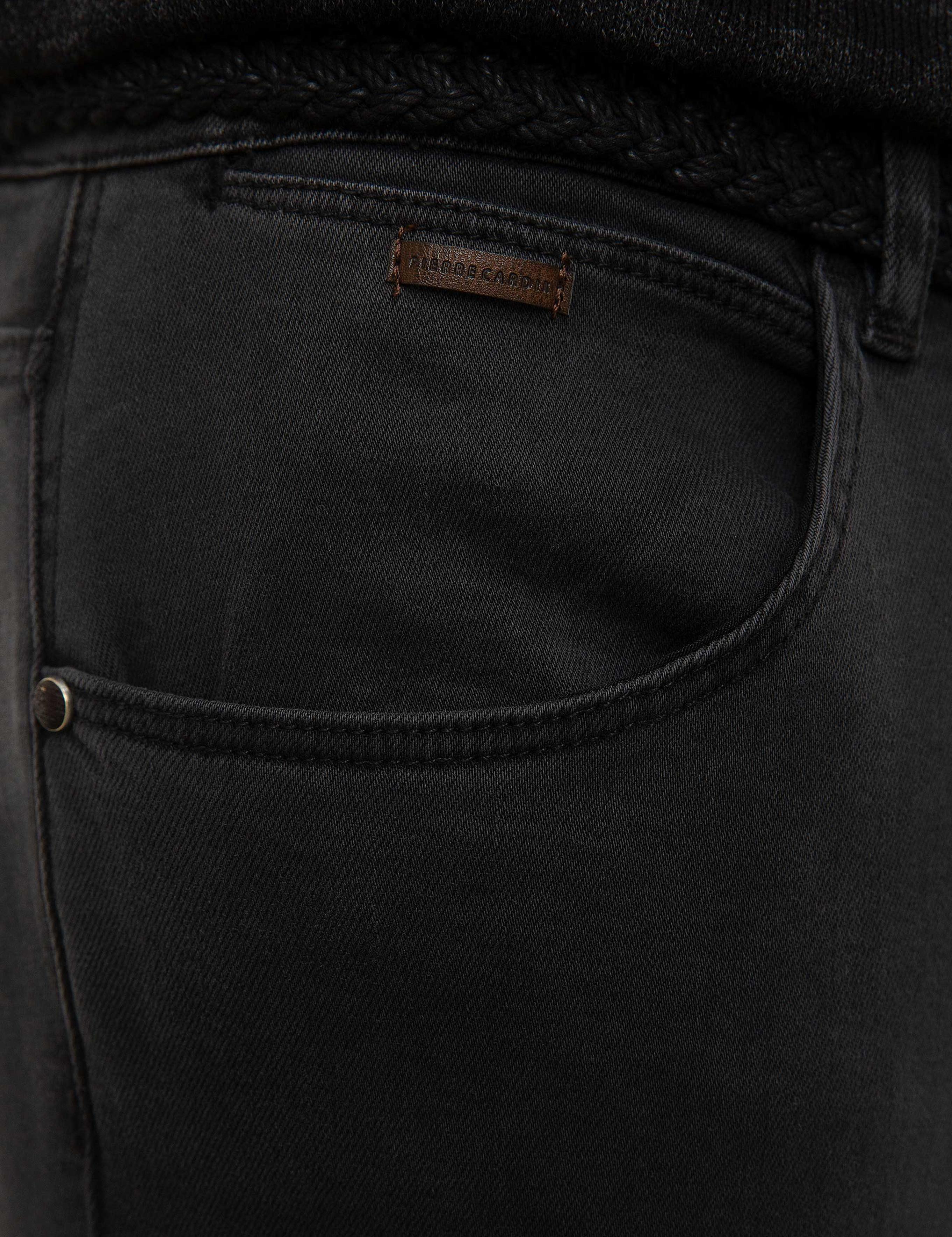 Antrasit Real Slim Fit Denim Pantolon