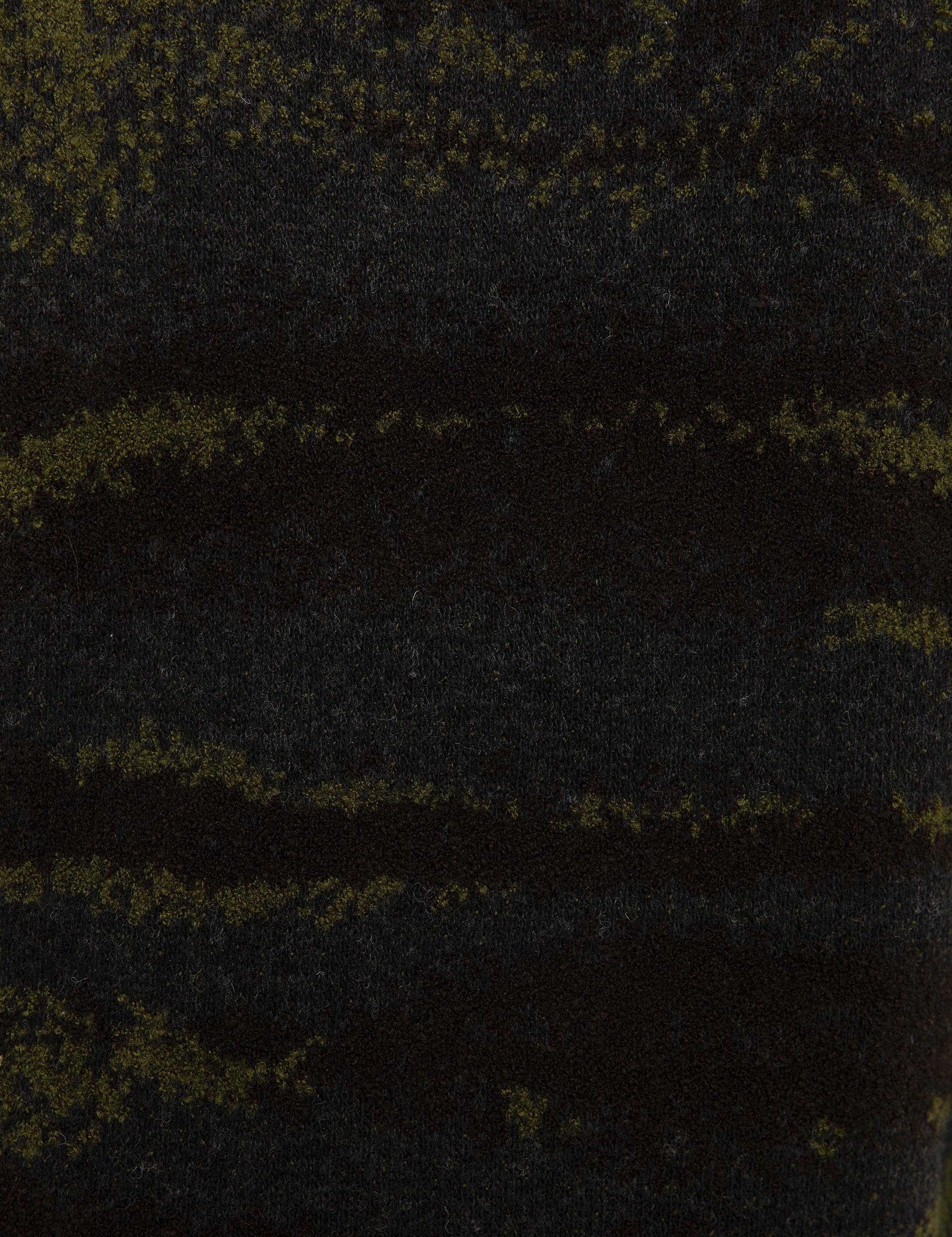 Haki Slim Fit Kazak