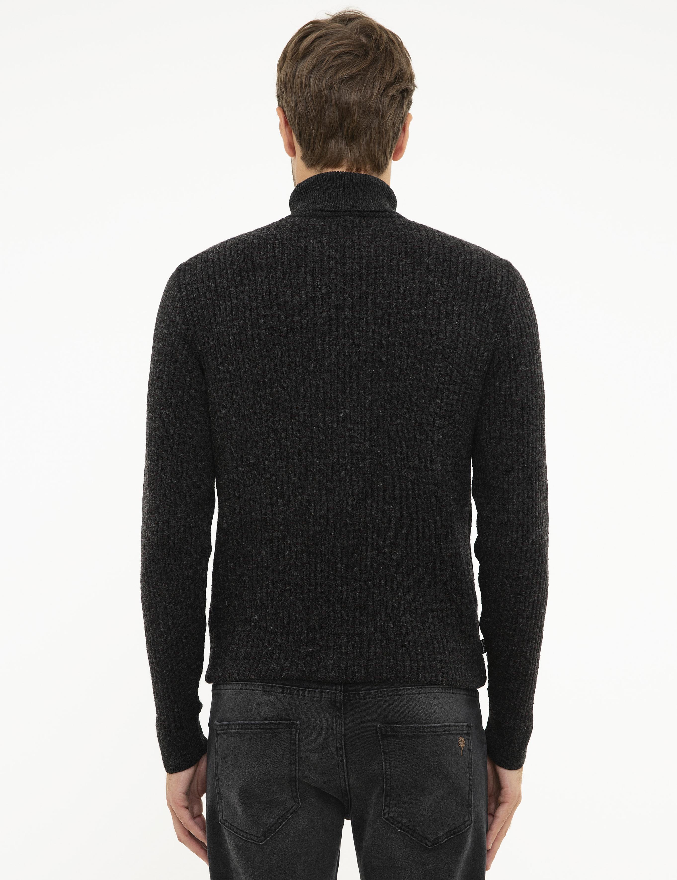 Füme Slim Fit Triko Kazak