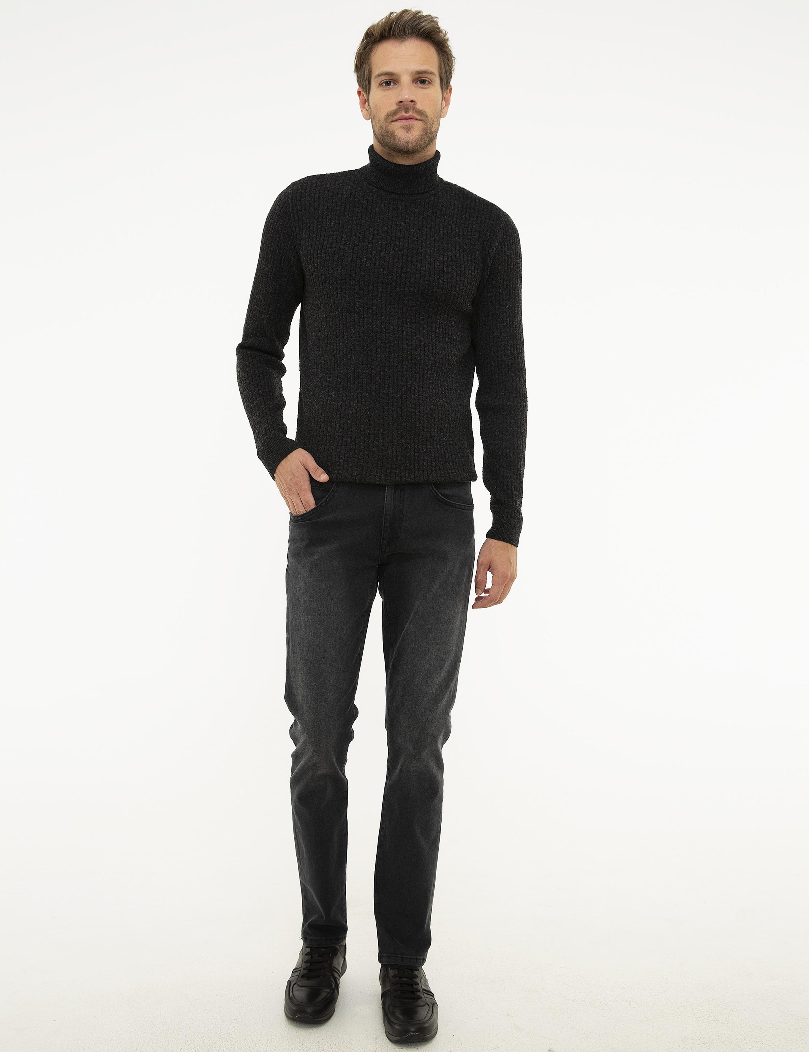 Füme Slim Fit Triko Kazak