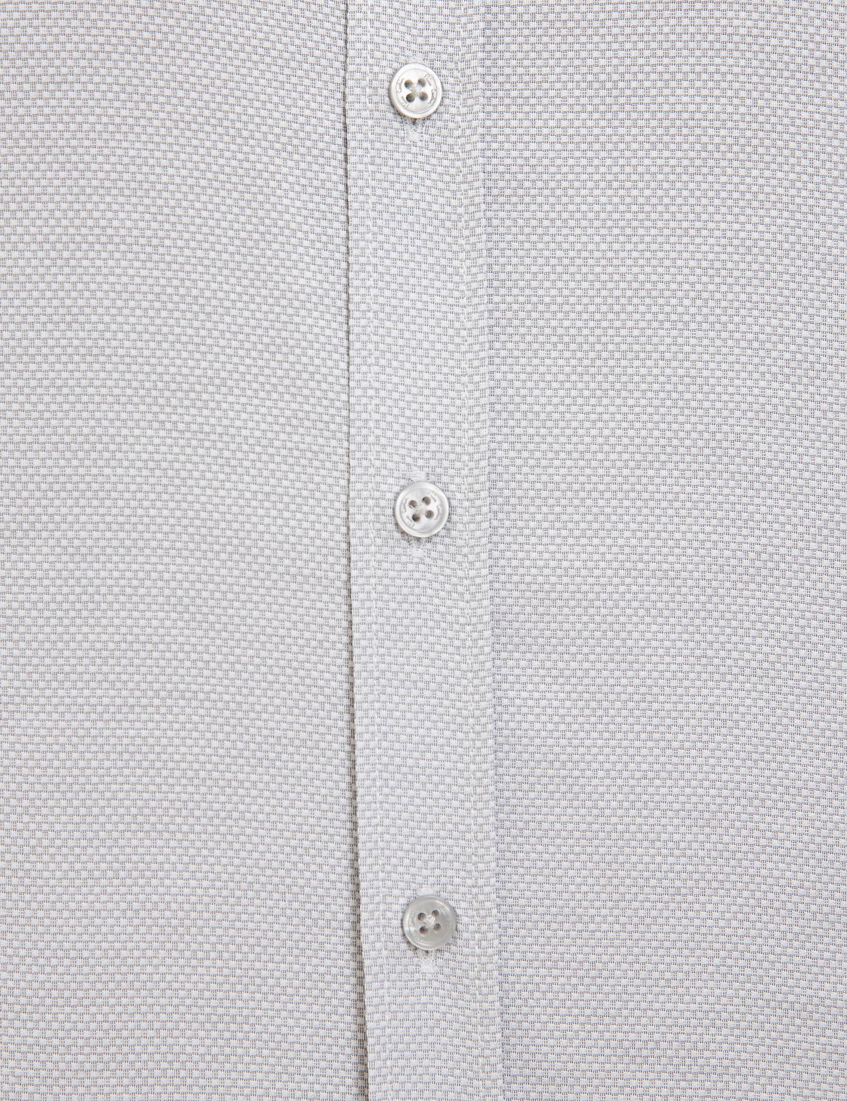 Gri Slim Fit Gömlek