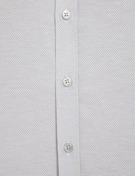 Gri Slim Fit Gömlek - 50213649005