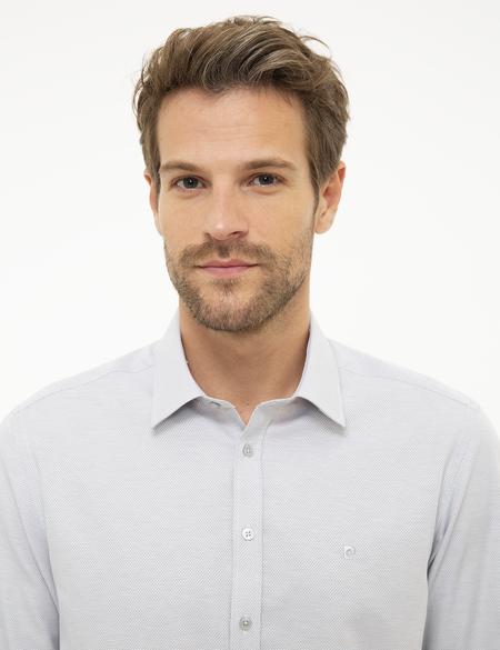 Gri Slim Fit Gömlek - 50213649005