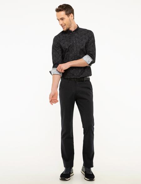 Siyah Slim Fit Gömlek - 50209298001