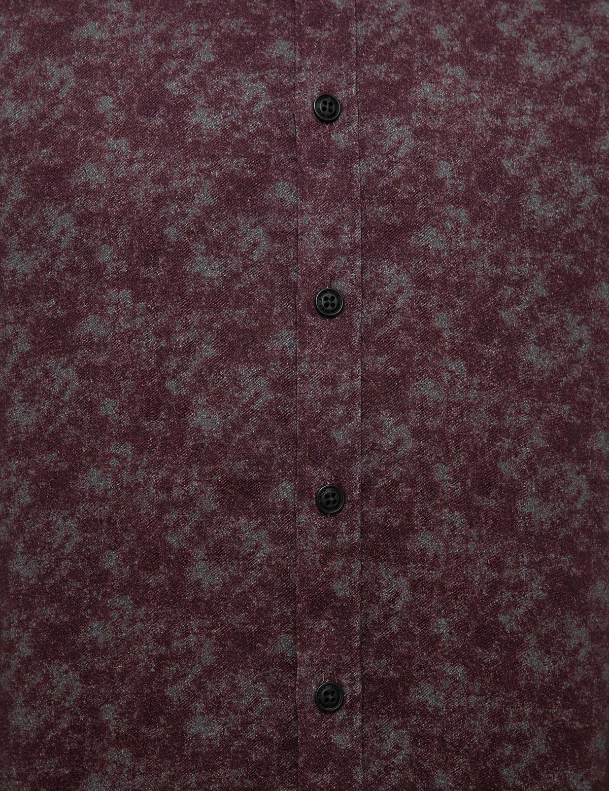 Bordo Slim Fit Gömlek - 50209298017